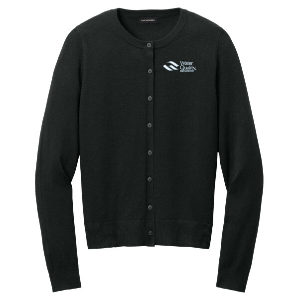 Easy Care Crewneck Cardigan  Thumbnail